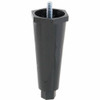 Cecilware 1191080 LEG;; 1/4-20; 4H; PLST; BLK