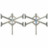 BAL PRODUCTS DIV NCO129-28024 X-TENDED FIT X-CHOCK,DOUBLEPAK