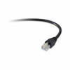 UNIRISE USA, LLC PC5E-05F-BLK-SH-S 5FT BLACK CAT5E SHIELDED PATCH CABLE, F/UTP, SNAGLESS