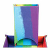 Metallic Dice Games LIC548 Dice Tower: Fold Up Velvet WC RBW