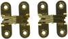 Universal Industrial 203CUS4 SOS INVISIBLE HINGE SATIN BRASS