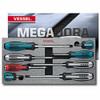 SP AIR CORPORATION VS980MIXEVA 8 Piece MEGADORA IMPACTAAssorted Screwdriver Set
