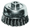 CENTURY DRILL & TOOL CY76023 3 Knotted Wire Cup Brush M10x 1.25M Arbor