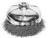 CENTURY DRILL & TOOL CY76061 6 Crimped Wire Cup Brush5/8-11 Arbor