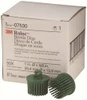 3M COMPANY MM07530 Bristle Disc 1 Coarse GreenScotch-Brite? Roloc (10)