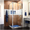 DreamLine Flex SHDR-2230300-RT-01 Semi-Frameless Pivot Shower Door with Modern Design