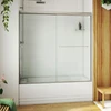 DreamLine Alliance Pro LT TDAT60W570VXX04 Semi-Frameless Sliding Bypass Shower Door