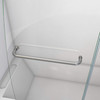DreamLine Aqua Frameless Shower Tub Screen SHDR-3148586-EX-04 Curved Glass