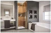DreamLine Elegance-LS SHDR-4325000-09 Frameless Pivot Shower Door