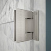 DreamLine Unidoor Plus SHDR-245407210-04 Frameless Hinged Shower Door