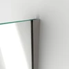 DreamLine Unidoor Plus SHDR-245257210-09 Frameless Hinged Shower Door