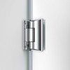 DreamLine Unidoor Plus SHDR-243457210-09 Frameless Hinged Shower Door