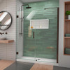 DreamLine SHDR-2058722-06 The DreamLine Unidoor-LS is a frameless swing shower door designed with modern market trends in mind. The elegant design coupled with the wide range of sizes makes the Unidoor-LS an unparalleled value suitable for just about