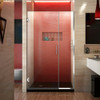 DreamLine SHDR-243957210-01 The DreamLine Unidoor Plus is a frameless hinged shower door or enclosure that is perfectly designed for today’s contemporary trends. With modern appeal and sleek clean lines, the Unidoor Plus adds a touch of timeless