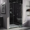 DreamLine SHDR-4252728-01 The DreamLine Allure offers a contemporary style pivot shower door with versatile size options and a frameless glass design to deliver the look and feel of custom glass at a fraction of the cost. Add a modern minimalist