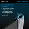 DreamLine Elegance-LS SHDR-4332180-04 Frameless Pivot Shower Door