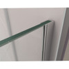 DreamLine Unidoor Plus SHDR-244657210-01 Frameless Hinged Shower Door