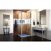 DreamLine Flex SHDR-2230300-RT-04 Semi-Frameless Pivot Shower Door