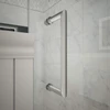DreamLine Unidoor Plus SHDR-244757210-01 Frameless Hinged Shower Door Enclosure