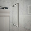 DreamLine Unidoor Plus SHDR-244857210-01 Frameless Hinged Shower Door