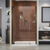 DreamLine SHDR-4146720-06 The DreamLine Elegance pivot shower door or enclosure has a modern frameless design to enhance any decor with an open, inviting look. The Elegance easily becomes the focal point of your bathroom with a custom glass look at