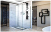 DreamLine Linea SHDR-3234343-06 Walk-In Shower Panel – Contemporary Glass Backwall