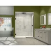 DreamLine Unidoor Plus SHDR-243407210-06 Frameless Hinged Shower Door
