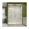DreamLine Unidoor Plus SHDR-246057210-04 Frameless Hinged Shower Door Enclosure