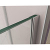DreamLine Unidoor Plus SHDR-244707210-04 Frameless Hinged Shower Door