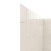 DreamLine Q-Wall-VS Backwall Panels SHBW-1536760-22 Vertical Subway Shower Kit
