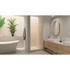 DreamLine Q-Wall-VS Backwall Panels SHBW-1536760-22 Vertical Subway Shower Kit