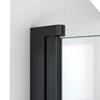 DreamLine Aqua-Q Swing SD-373458Q-09 Frameless Pivot Tub Screen with Towel Bar