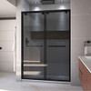 DreamLine SHDR-165476G-09 The DreamLine Encore bypass sliding shower or tub door has a modern frameless look to make your shower the focal point of the bathroom. Encores elegant bypass design provides smooth and quiet sliding operation, with the