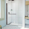 DreamLine SD-374072Q-06 The DreamLine Aqua-Q Swing is a frameless shower screen with a continuous pivot. The design offers a clean and elegant look to complement your open-space decor. Paired with a convenient towel bar, the integrated self-centering