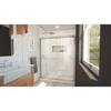 DreamLine Duet Plus SHDR-1860720-04 Semi-Frameless Sliding Bypass Shower/Tub Door
