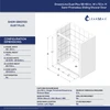 DreamLine Duet Plus SHDR-1860720-04 Semi-Frameless Sliding Bypass Shower/Tub Door
