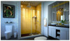 DreamLine Mirage-Z SHDR-1954724-04 Frameless Sliding Shower Door Headerless Design