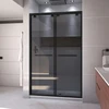 DreamLine Encore SHDR-164876G-09 Frameless Bypass Sliding Shower Door