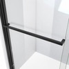 DreamLine Duet Plus SHDR-1854720-09 Semi-Frameless Sliding Bypass Shower Door