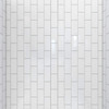 DreamLine Q-Wall-VS SHBW-1536760-00 Backwall Panels with Vertical Subway Pattern