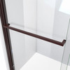 DreamLine Duet Plus SHDR-1848720-06 Semi-Frameless Sliding Bypass Shower/Tub Door
