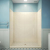 DreamLine SHBW-1560760-22 The DreamLine Q-Wall-VS Backwall panels will transform the look of your shower or tub space. Our Backwall kits are a great alternative to expensive tile and add a modern look with a modern, vertical subway pattern. Featuring