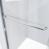 DreamLine Alliance Pro SDAL60W760RXR04 Semi-Frameless Sliding Bypass Shower Door, 60" W x 76" H, Clear Tempered Glass