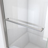 DreamLine SD-373458Q-04 Aqua-Q Frameless Pivot Swing Tub Screen with Towel Bar