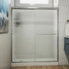 DreamLine SDAL60W760LXR04 The Alliance Pro Collection by DreamLine is a budget-friendly semi-frameless sliding bypass shower door featuring a sleek, modern design that will complement a wide variety of bathroom styles. The Alliance Pro offers