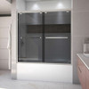 DreamLine SHDR-166058G-04 The DreamLine Encore bypass sliding shower or tub door has a modern frameless look to make your shower the focal point of the bathroom. Encores elegant bypass design provides smooth and quiet sliding operation, with the