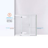 DreamLine Unidoor-X E32514530L-04 Frameless Shower Door Enclosure