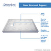 DreamLine SlimLine DLT-1132601-88 Acrylic Shower Base with SlipGrip Surface