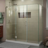 DreamLine E32422530L-04 The DreamLine Unidoor-X is a frameless shower door, tub door or enclosure that features a luxurious modern design, complementing the architectural details, tile patterns and the composition of your bath space. Unidoor-X