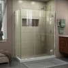 DreamLine E12330534-01 The DreamLine Unidoor-X is a frameless shower door, tub door or enclosure that features a luxurious modern design, complementing the architectural details, tile patterns and the composition of your bath space. Unidoor-X